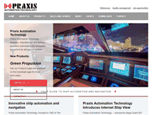 Tablet Screenshot of praxis-automation.nl